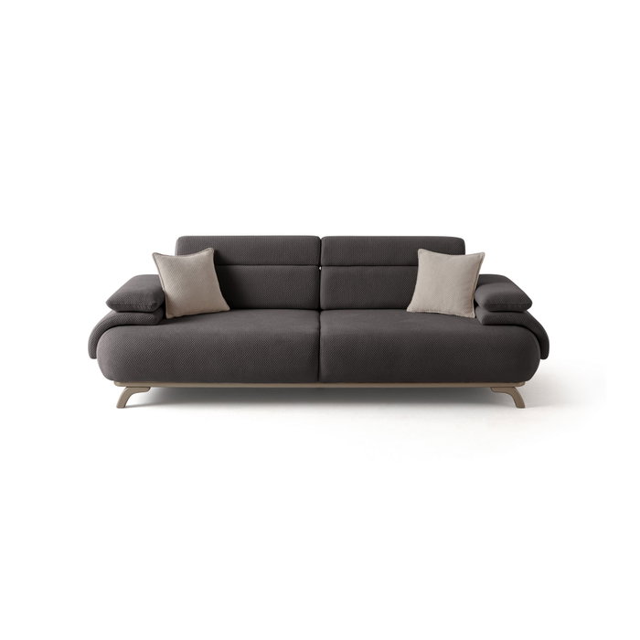 Atelier Del Sofa Bonjo Silver - Anthracite Sofá de 3 Plazas